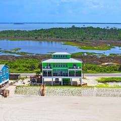Mermaid Lodge | Gulf-Front on North Cape San Blas